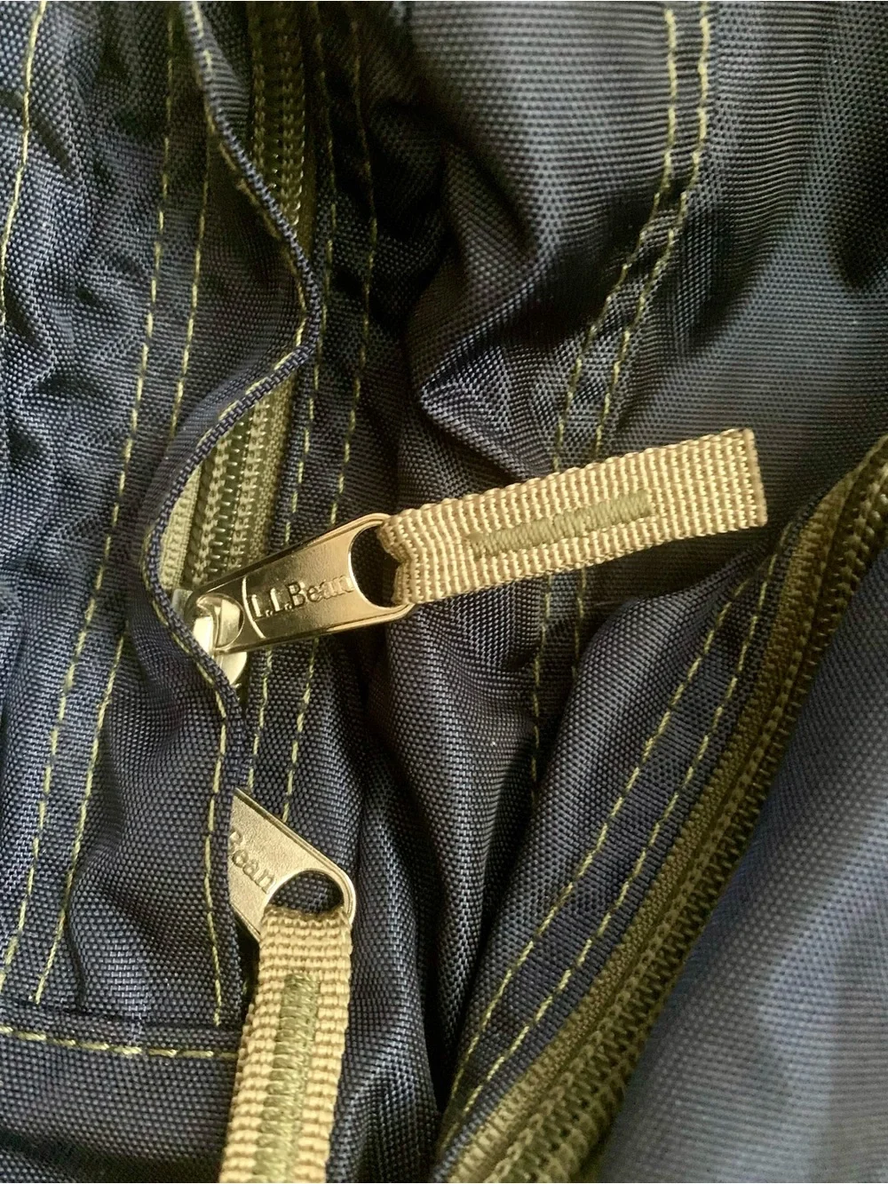 L.L. Bean Navy Deluxe Book Backpack